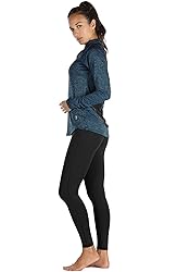 icyzone Women's Workout Yoga Track Jacket 1/2 Zip