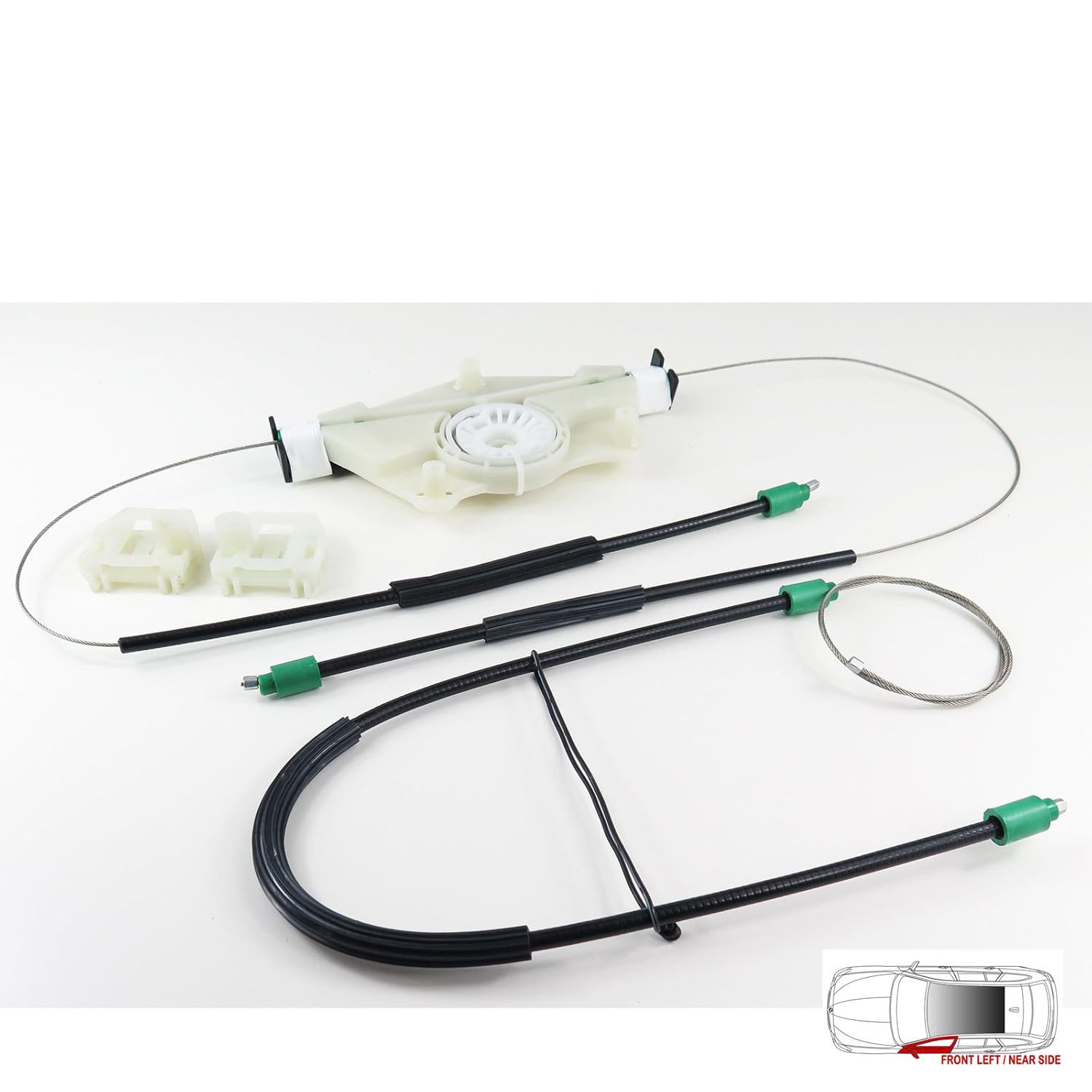 SKODA FABIA ELECTRIC WINDOW REGULATOR REPAIR KIT FRONT LEFT SIDE, 1999