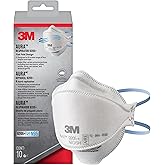 3M Aura Particulate Respirator 9205+ N95, Lightweight, Three Panel Designed Respirator Helps Provide Comfortable And Convenie