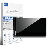 INNOSURE Premium Glass Screen Protector for Garmin RV 770 LMT, RV 775 MTS, RV 780, RV 795 GPS Navigator 6.95 Inch Touchscreen Anti Finger Print (HD Clear)