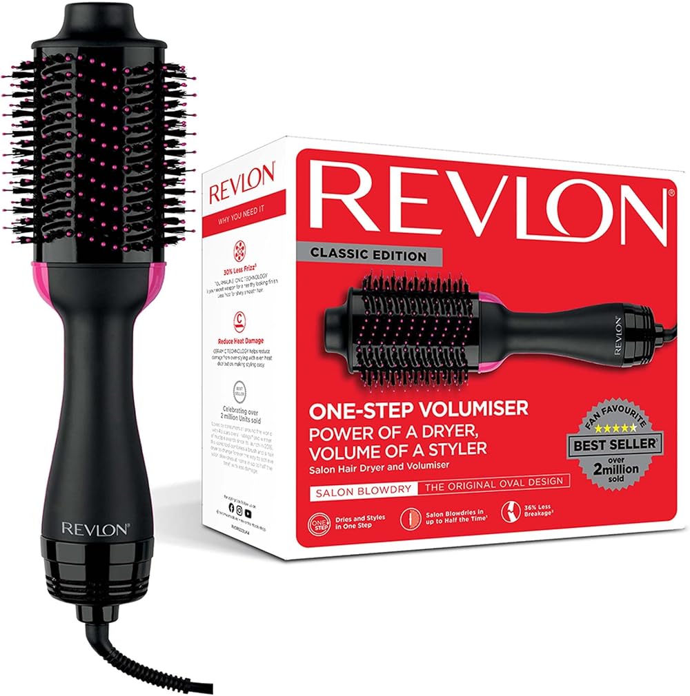 Revlon One-Step Hair Dryer and Volumiser RVDR5222 2-in-1 Oval Design