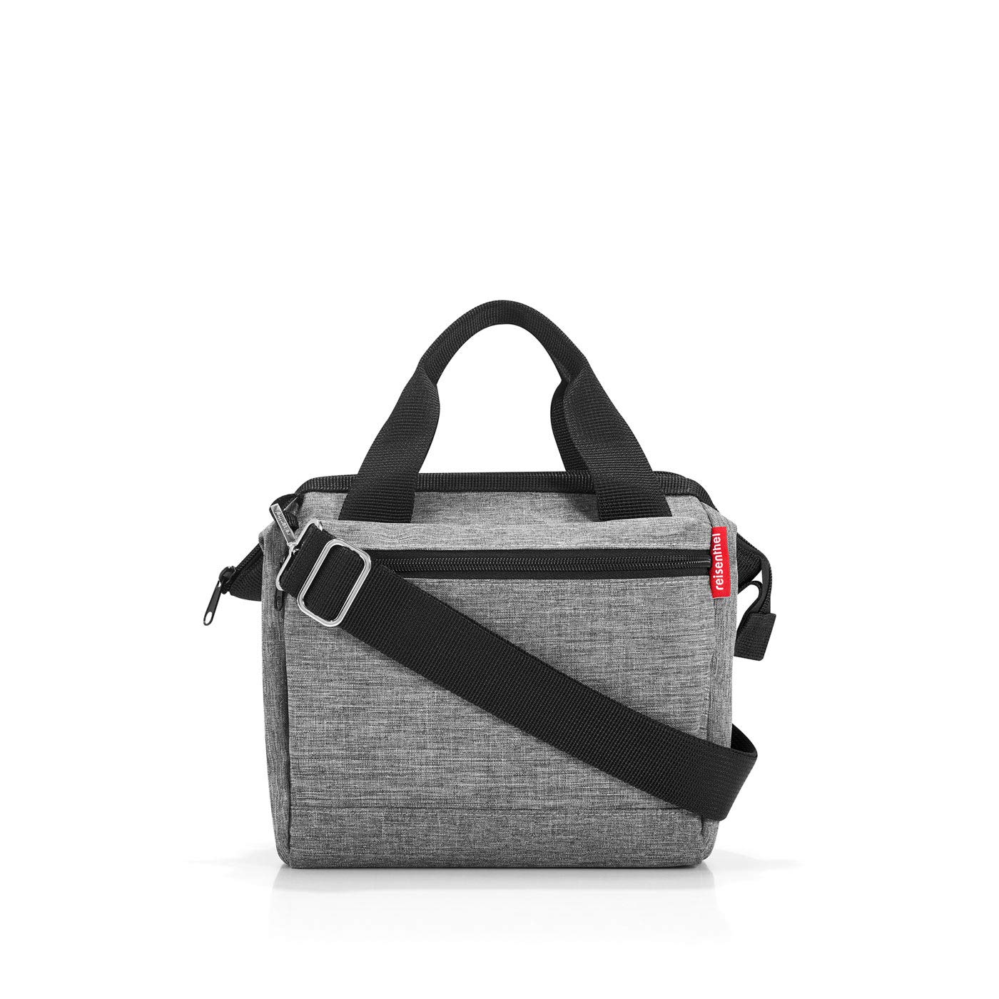 Reisenthel Allrounder Cross Twist Silver Umhängetasche, 24 cm, 4L, Twist Silver