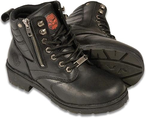 womens wide width steel toe boots