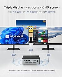 Fan Office Mini PC W11 pro, 13th Core i7