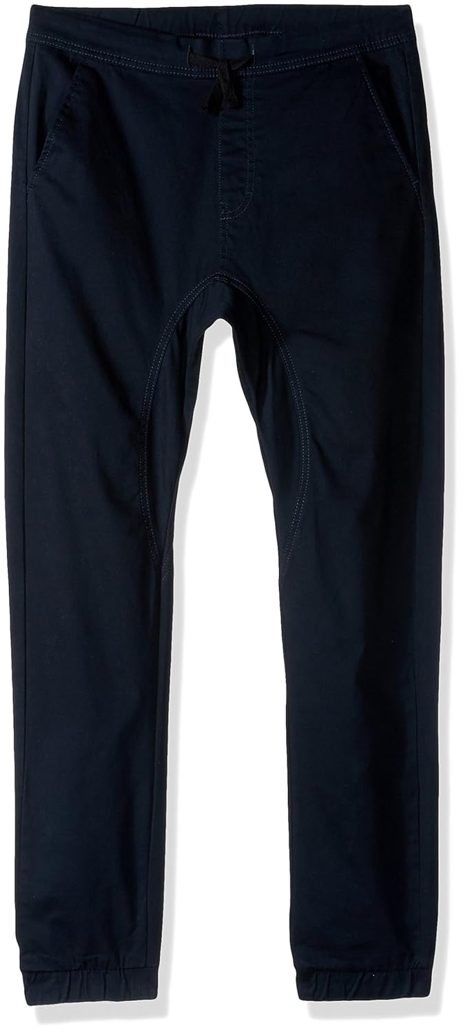 Southpole Boys Big Jogger Pants in Basic Stretch Twill Fabric