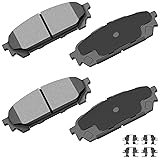 cciyu D1004 Rear Ceramic Disc Brake Pads Kit For