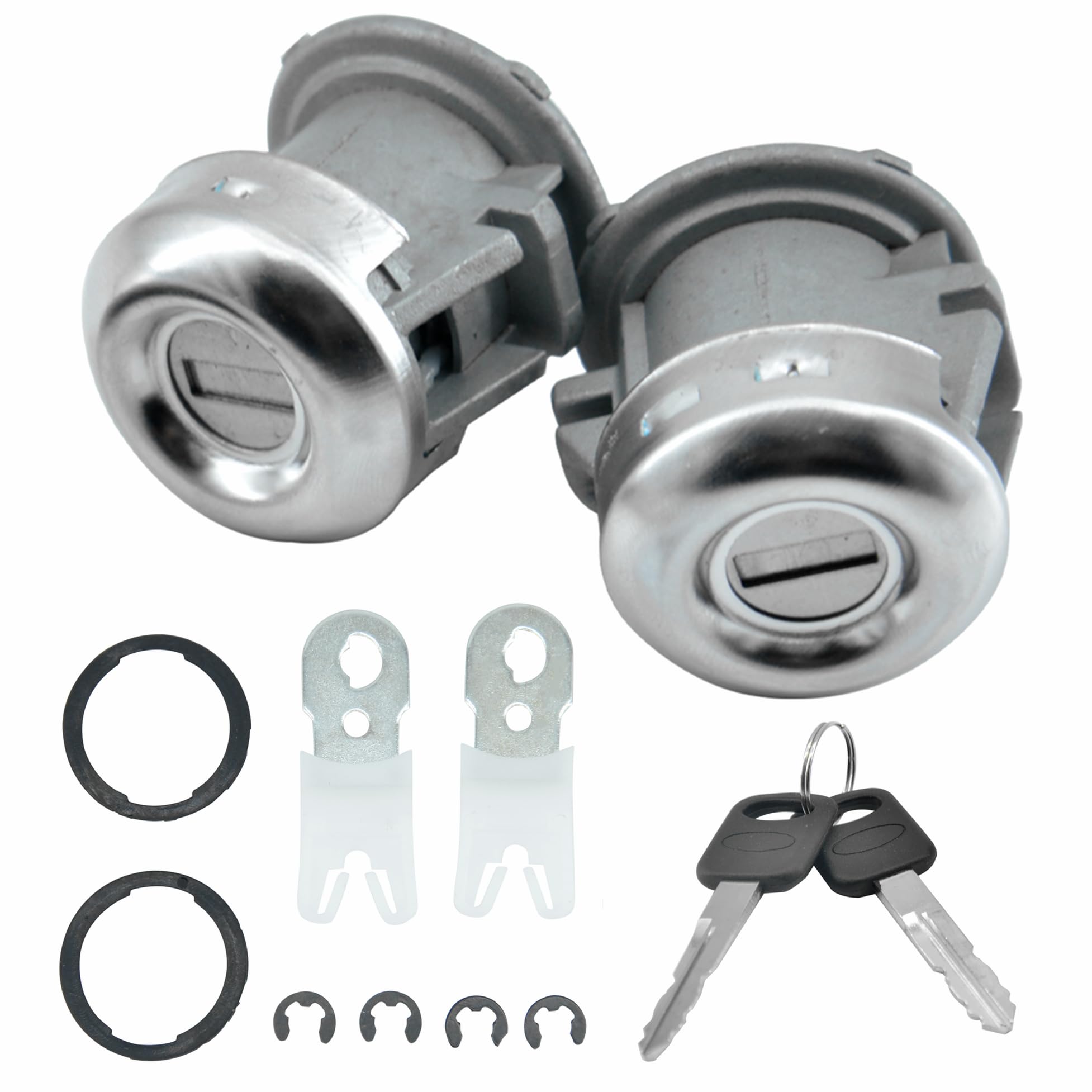 Photo 1 of ALTBET Door Lock Cylinder with Keys Set Compatible with 1997-2016 Ford F150 F250 F350 Super Duty Replace 7C3Z1521990A 7C3Z-1521990-A