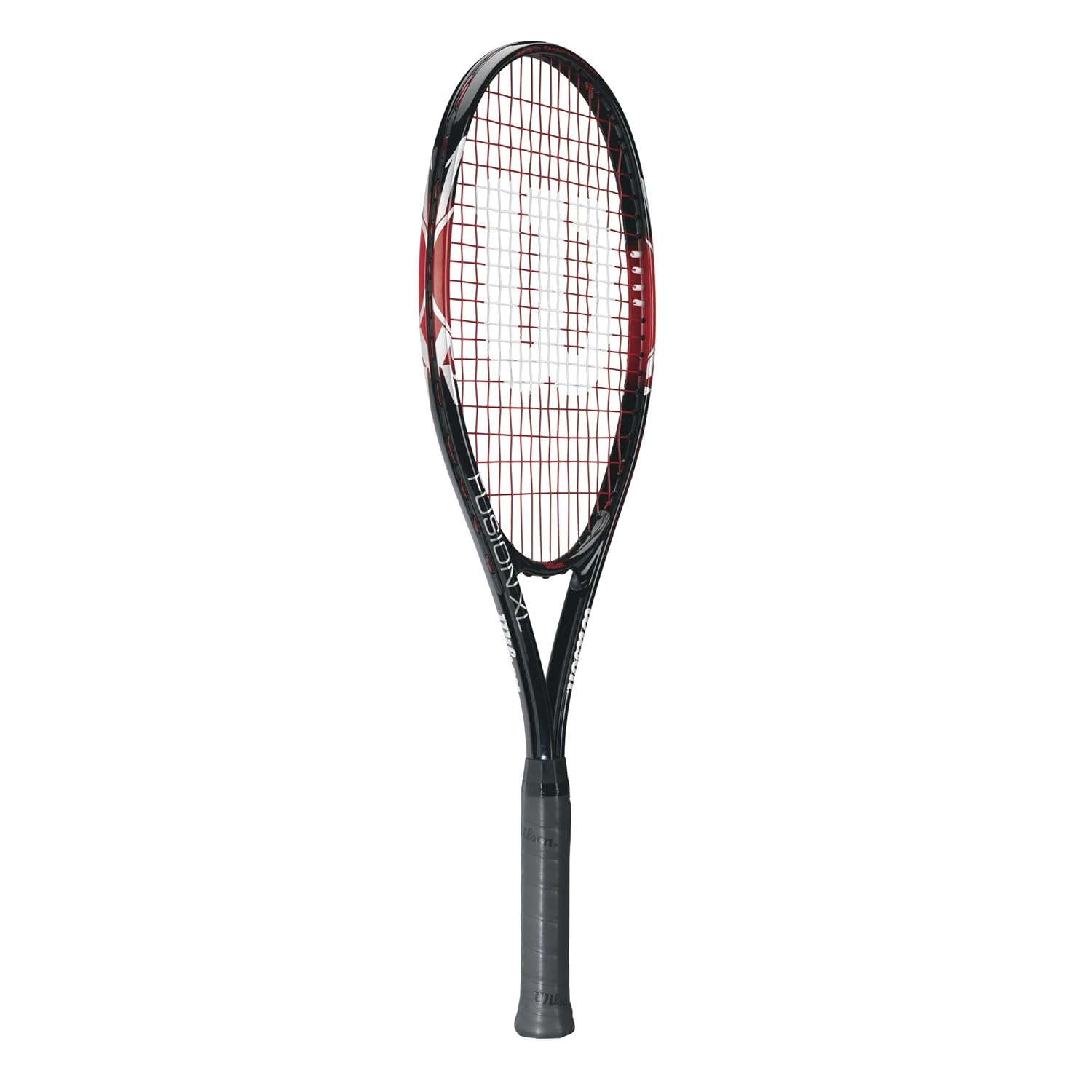  Wilson Fusion Xl Tennis Racket Blackred 4 3