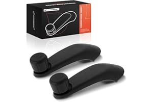 A-Premium 2Pcs Window Crank Handles Driver Passenger Compatible with Chevy, GMC, Saturn, Isuzu & Olds Vehicles - Express Sava