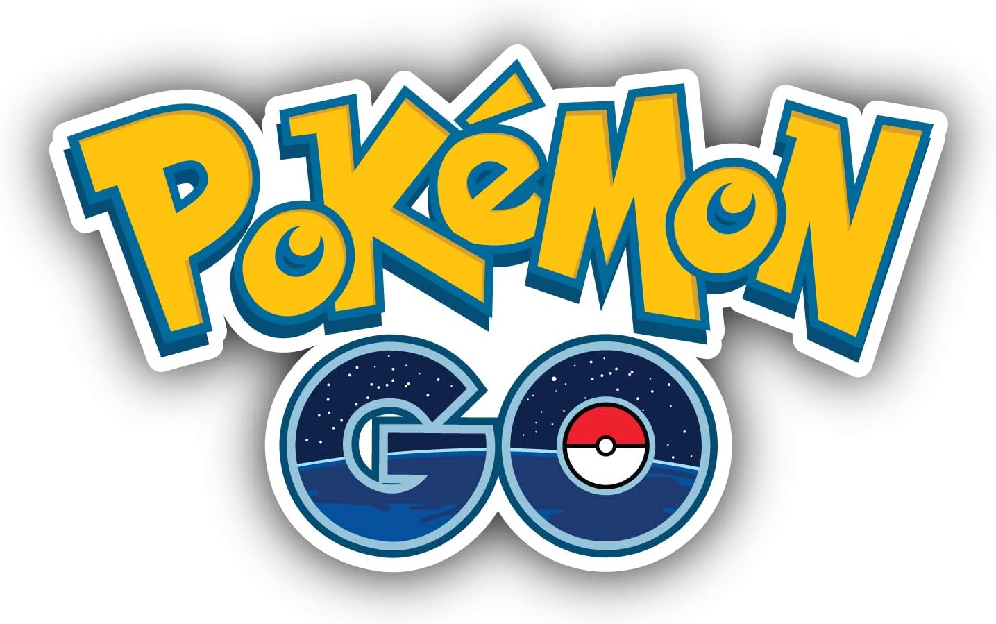 Pokemon Go Logo Self Adhesive Sticker Car Window Bumper Vinyl Decal Hochwertiger Aufkleber