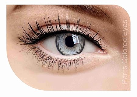 Buy Pari S Colored Eyes Light Grey Freshlook Coloured Contact Lenses With Lens Case Zero Power Online At Low Prices In India Amazon In