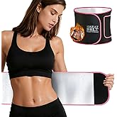 MORECOO Waist Trainer for Women/Men, Sculpt Touch Sweat Band for Stomach, Waist Trimmer for Women Workouts &Speed Belly Sweat