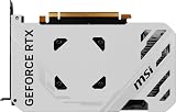 MSI Gaming GeForce RTX 4060 8GB GDDR6 Ventus 2X White OC Graphics Card view 4