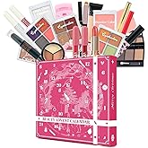 Makeup Advent Calendar 2025 for Teen Girls & Women，24 Days Christmas Countdown Calendar Makeup Gift Set, 2025 Xmas Gift Surprise Box Calendar Full Beauty Kit