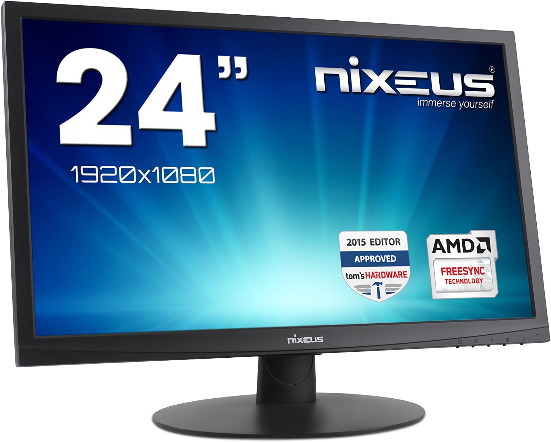 Nixeus 24in, 1920x1080, Full HD, 144Hz, FreeSync, LED Backlight Gaming Display Monitor (NX-VUE24B)