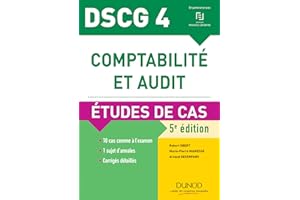 DSCG 4 - ��ǳ���ٲ�����������é et audit - 5e éd.: Etudes de cas (French Edition)