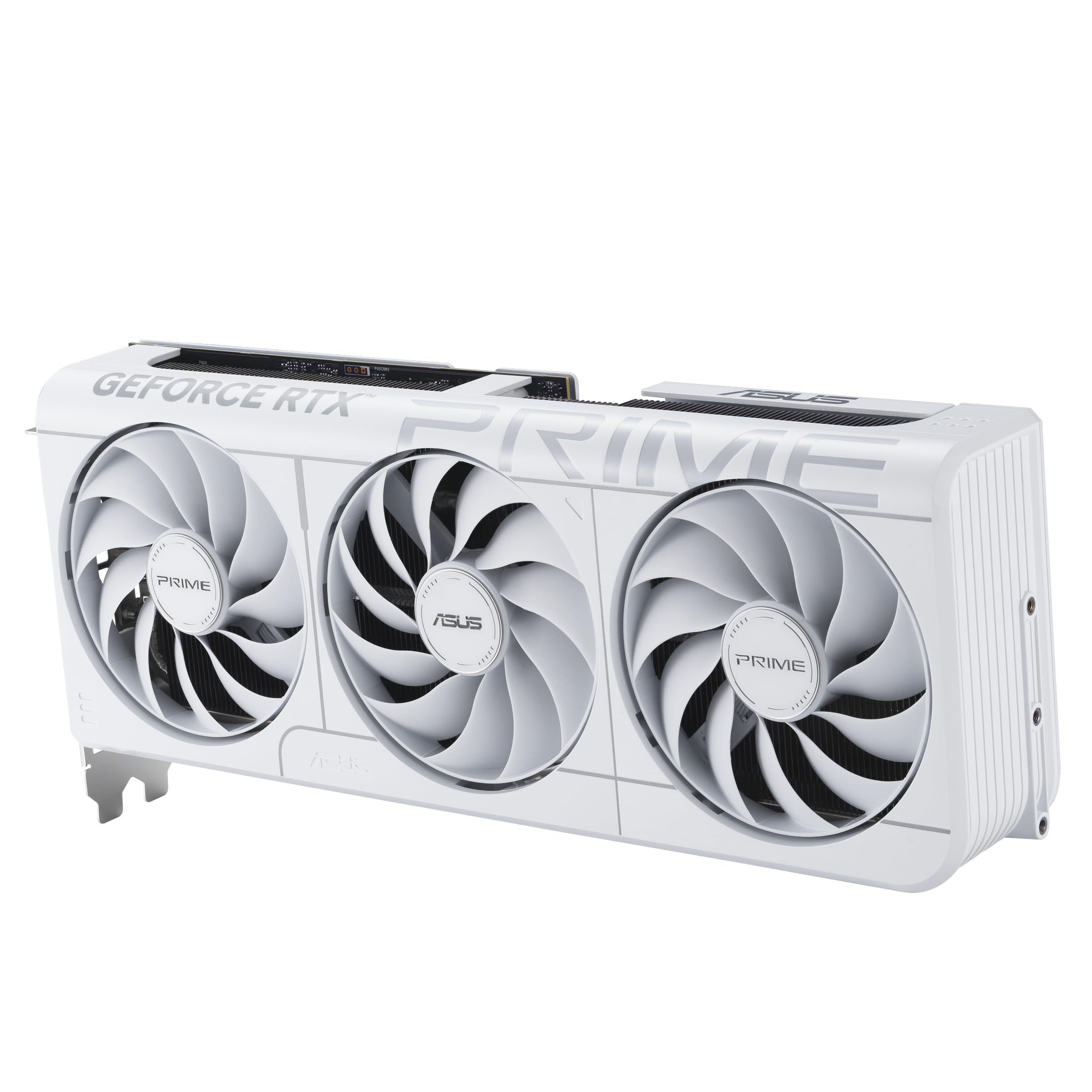 ASUS The SFF-Ready Prime GeForce RTX™ 5070 12GB GDDR7 White OC Edition Graphics Card (PCIe® 5.0, 12GB GDDR7, HDMI®/DP 2.1, 2.5-Slot, Axial-tech Fans, Dual BIOS)
