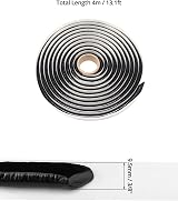 QWORK 2 Piece Butyl Sealant Tape 9.5mm x 13ft Black for Automotive Doors Windows view 5