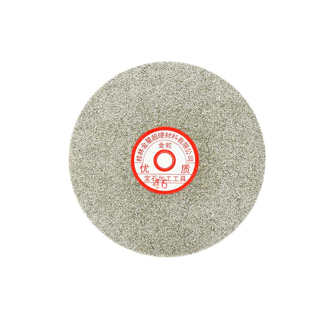 Sourcingmap 6-inch Grit 46 Diamond Coated Flat Lap Wheel Grinding Sanding Polishing Disc