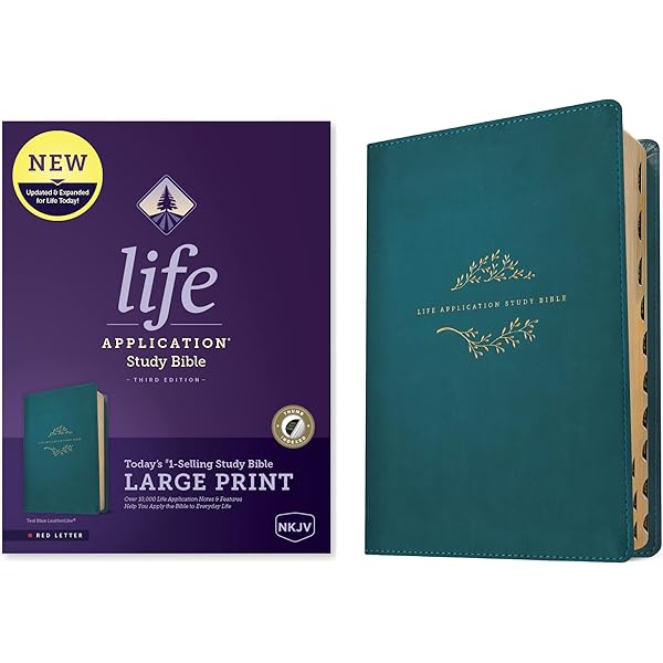 NKJV Life Application Study Bible, Third Edition, Large