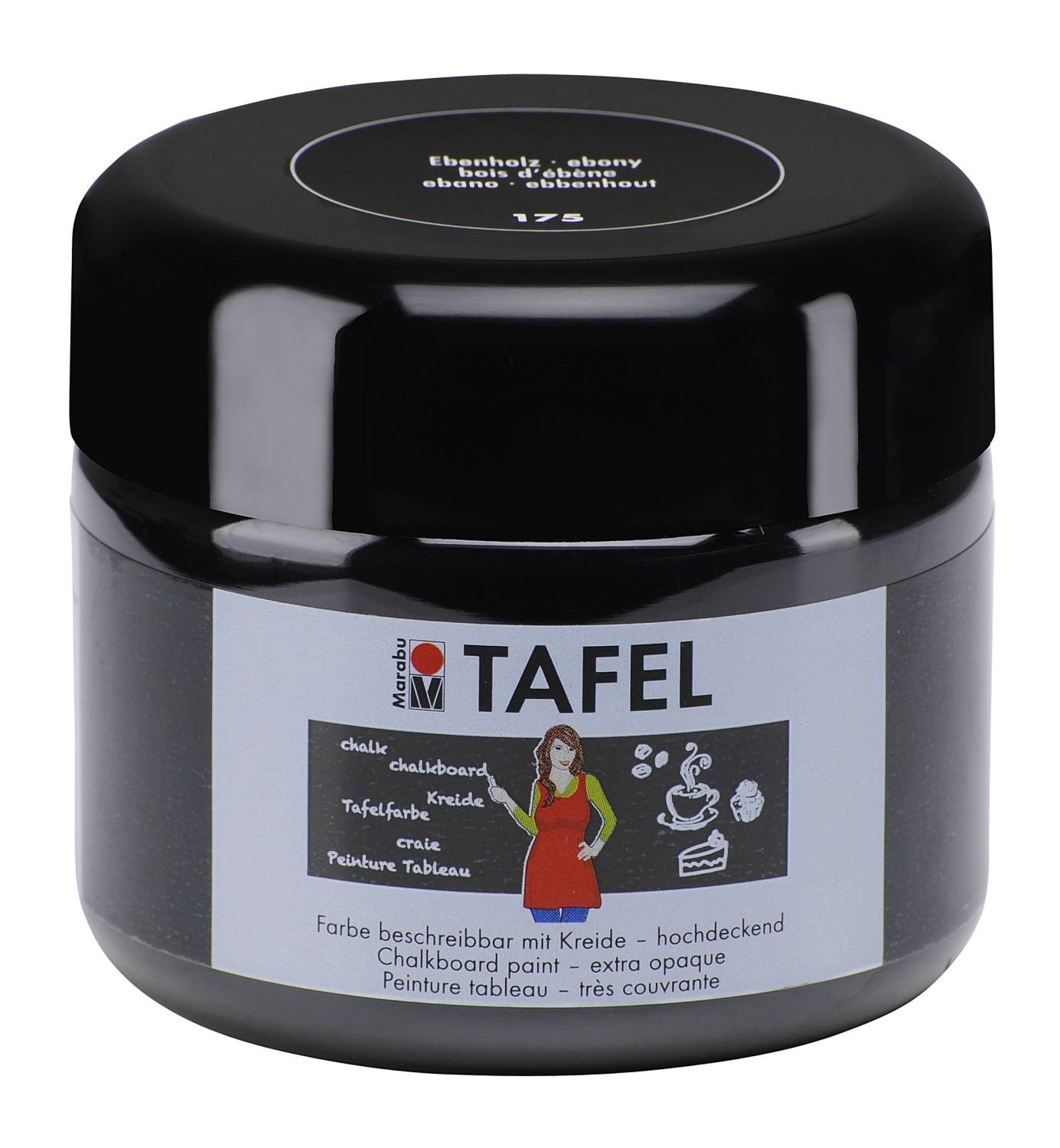 Marabu Blackboard Paint 225ml - Black