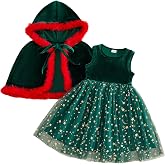 Toddler Baby Girl Halloween Outfit Pumpkin Boo Velvet Tulle Dress & Cape | Long Sleeve Velvet Glitter Tulle Tutu Dress with Tulle Cape Cloak, Ideal for Halloween Parties & Holiday Photoshoots 12M-6T