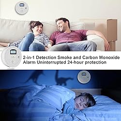 Combination Carbon Monoxide and Smoke Alarm with