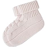 POLO RALPH LAUREN Unisex-baby Baby's Bootie with Cable 1 Pair Pack Soft Cotton Comfort