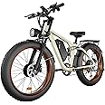 ZEEGR Electric Bike for Adults, 2000W Ebike 48V 22.4Ah Lithium Battery 35MPH 26" Full Suspension Electric Bicycles 7 Speed Hydraulic Brakes Up to 60 Miles