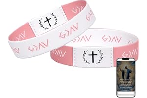 BECOMFY Daily Bible Verse Bracelets Gift Box Set - Christian Daily Prayer Scripture Bracelet, Adjustable Inspirational Gift for Women Men Teens