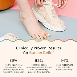 ZenToes Gel Toe Separators for Overlapping