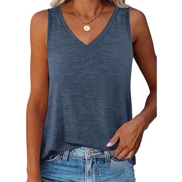 Casual De Verano Cuello V Color Sólido Puff Holgada Camiseta De