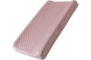 QUENESS BABY Changing Pad Cover, Soft Changing Table Sheets for Baby Boy and Girl, Diaper Changing Table Cover Fit 32"/34'' x 16" Pad (Sepia Rose)