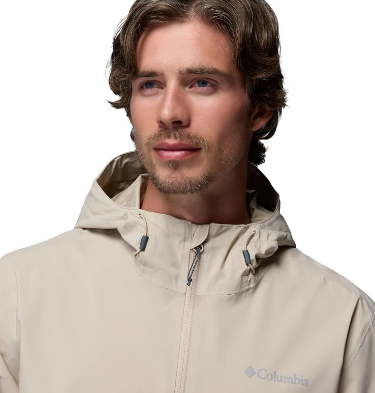 Chaqueta impermeable Altbound para hombre, color fósil antiguo, talla M