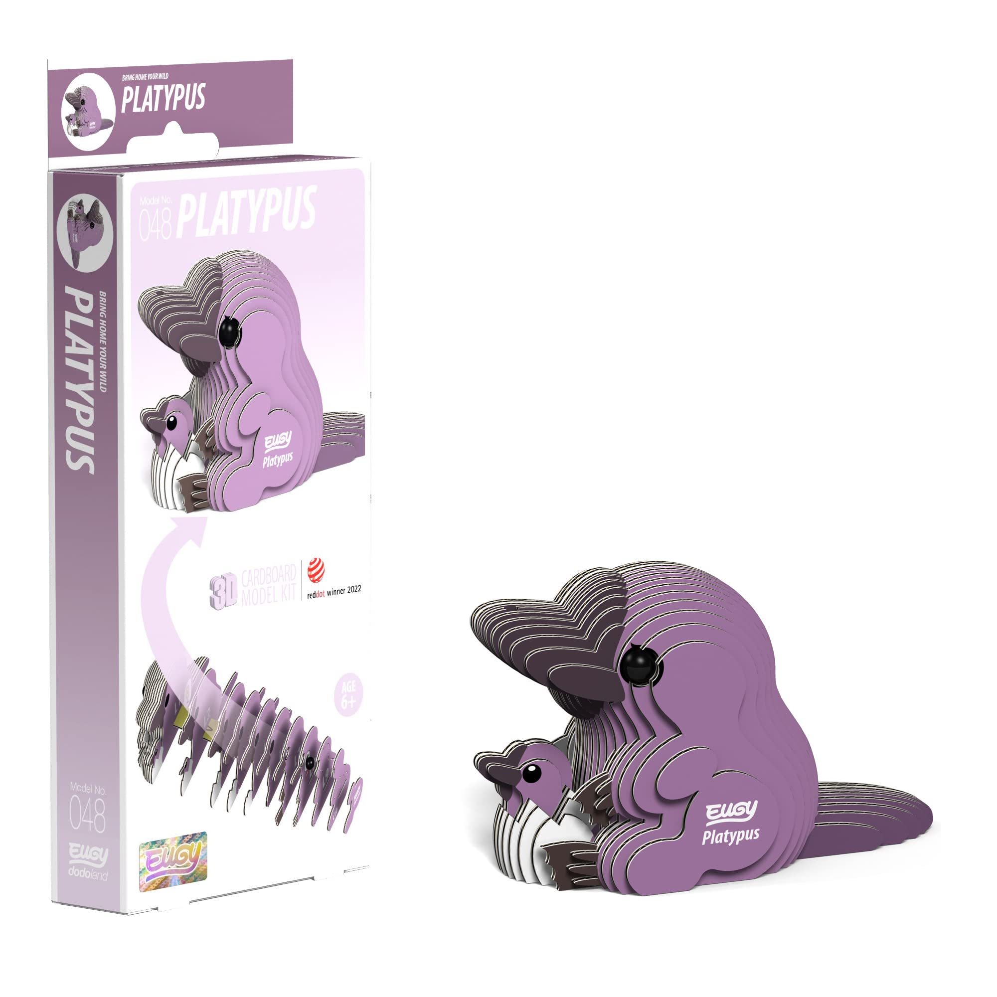 EUGY 3D Platypus Craft Kit