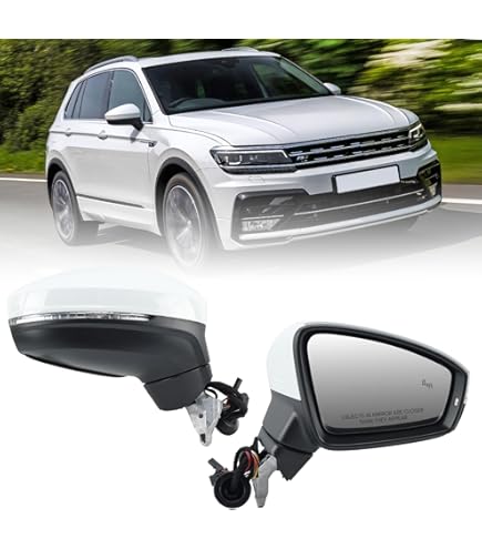 Amazon.com: TRQ Passenger Side Mirror Assembly Power Heated Turn