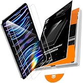 PandaShield 2-Pack Screen Protector for iPad Pro 12.9-inch 6th-3rd Gen | 9H+ Tempered Glass,Easy-Install Tray,12FT Shatterproof,Apple Pencil Compatible,HD Clarity,Scratch Resistant,Bubble-Free