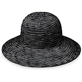 Wallaroo Hat Company Women’s Petite Scrunchie Sun Hat – UPF 50+, Wide Brim, Packable, Adjustable for Smaller Crown Sizes