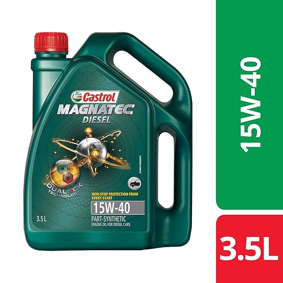 Castrol MAGNATEC Diesel 15W40 API SN PartSynthetic Engine Oil for
