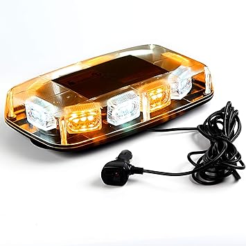 vkgat 30 luces estroboscopicas led para techo de techo advertencia de emergencia de seguridad intermitente barra de luz estroboscopica para camion