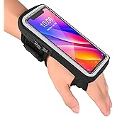Kebrela Wristband Phone Holder for Running, Forearm Armbands, Running Armband with Card Slot for iPhone Pro Max Plus (16/15/14/13/12/11/X/XR), for Galaxy S24/S10, Cell Phone Holder Up to 7.0'' Phone