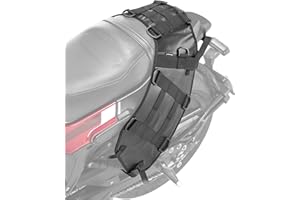 WILD HEART Motorcycle Tank Mount Base for Fuel Tank Bag/Saddle Bag/Tail Bag/Seat Bag/Walkie Talkie Motorcycle Accessory (Motorcycle Tailstock Expansion