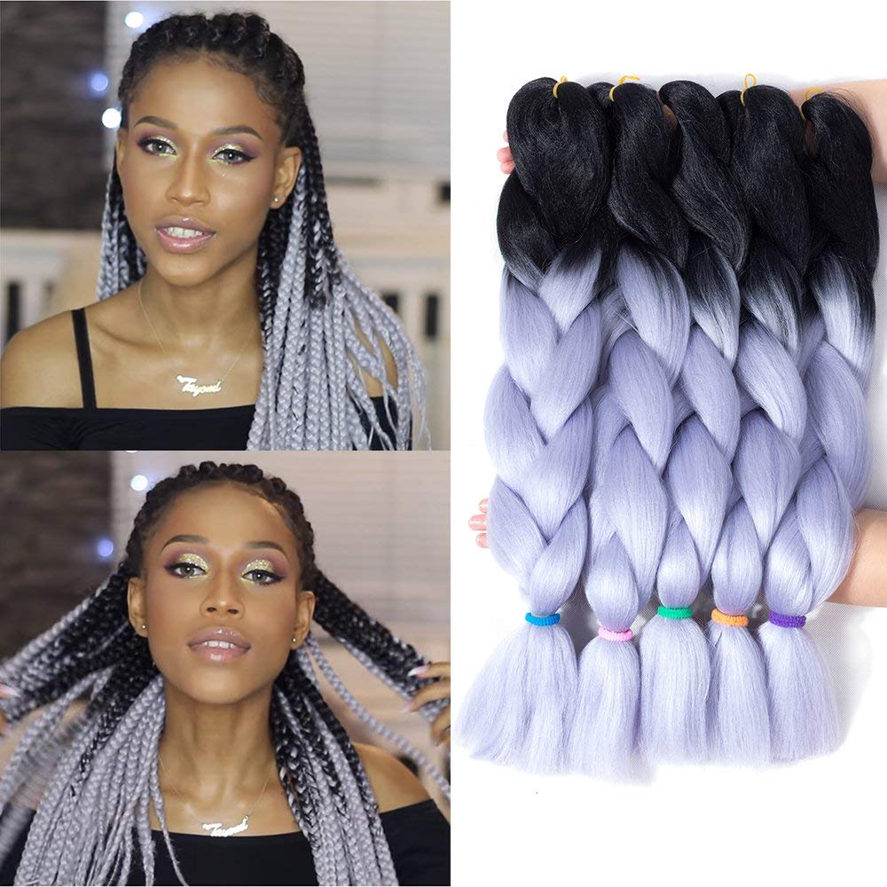 Amazon Com Synthetic Braiding Hair Extensions Kanekalon Hair