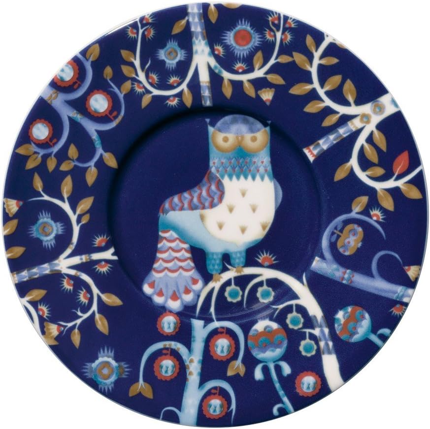 Iittala Taika 15cm Cappuccino Coffee Saucer in Blue