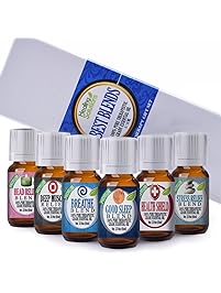 Healing Solutions Best Blends Essential Oil Set (Set of 6)