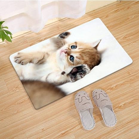 Amazon フロアマット バスマット サイズ 45cmx75cm 子猫生姜赤ちゃんうそ 玄関マット トイレマット 足ふきマット 滑り止め加工 家庭用 消臭 抗菌 強い吸水 速乾性 お風呂マット カーペット 玄関マット オンライン通販 Amazon フロアマット バスマット サイズ 45cmx75cm 子猫生姜赤ちゃんうそ 玄関マット トイレマット 足ふきマット 滑り止め加工 家庭用 消臭 抗菌 強い吸水 速乾性 お風呂マット カーペット 玄関マット オンライン通販