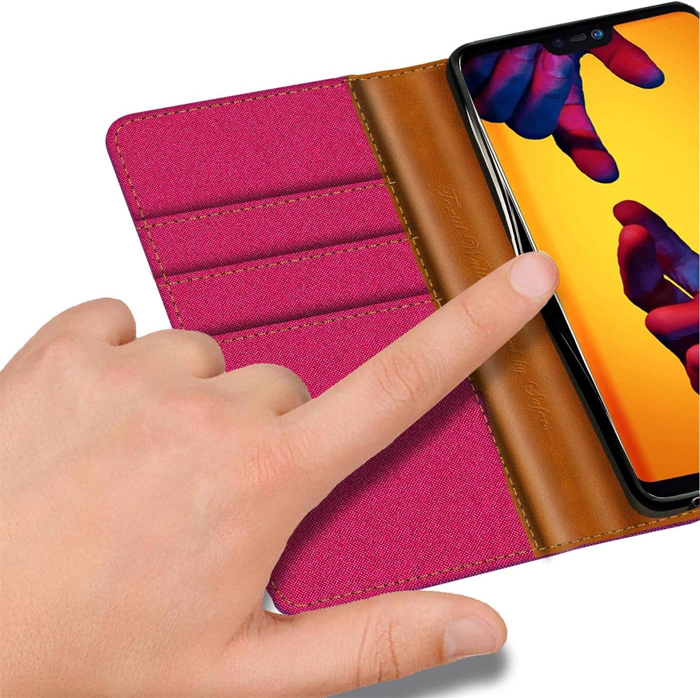 Verco Phone Wallet Case compatible with the Huawei P20 Lite - Image 4