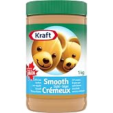 KRAFT Peanut Butter - Light Smooth 1KG