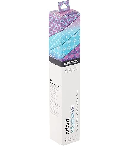 Fogli Transfer Cricut Infusible Ink - 4 Fogli 30,5x30,5 Cm Per Trasferimenti A Calore - Foto 4