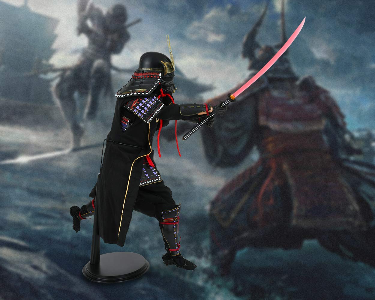 DS. DISTINCTIVE STYLE 1/6 Scale Action Figure Display Stand 1 Set (U and C Clips) for 12 Inch Action Figure, Adjustable Height